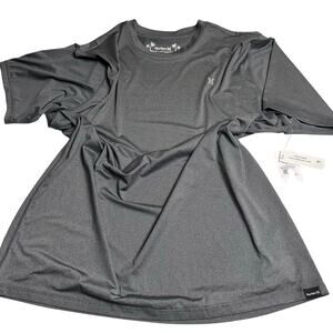 Large NWT Hurley SPF 50 shirt mens gray